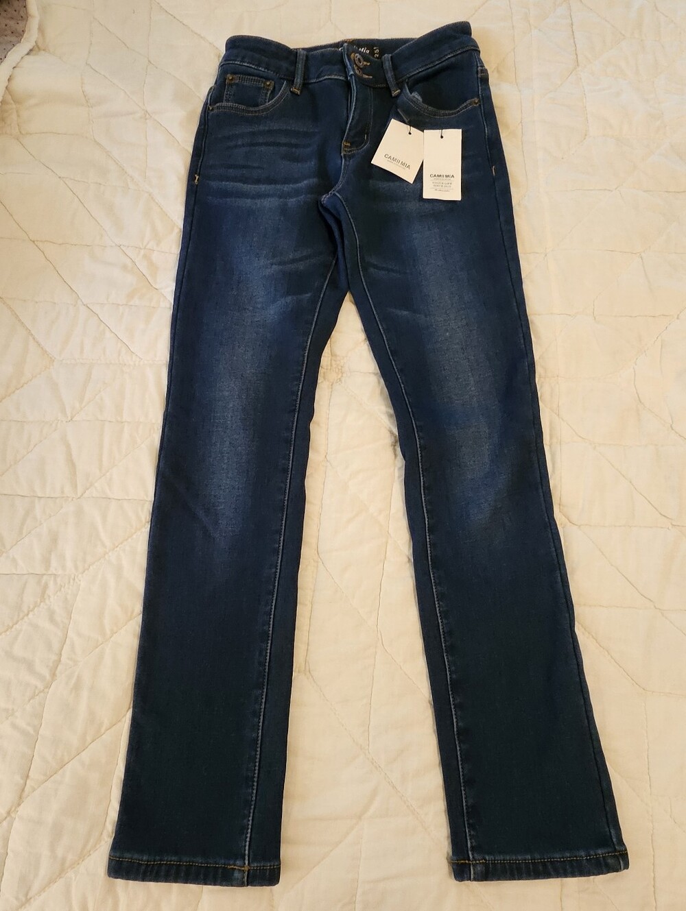 Camii Mia - Fleece Lined Denim Jeans- Size 25